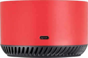 Умная колонка Yandex Станция Лайт Алиса красный 5W 1.0 BT 10м (YNDX-00025R)