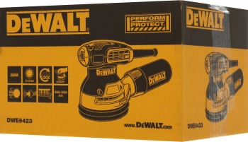 Эксцентриковая шлифмашина DeWalt  DWE6423-QS