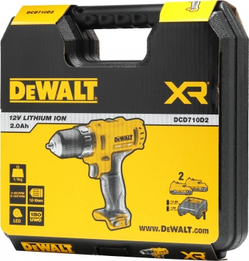 Дрель-шуруповерт DeWalt DCD710D2-QW