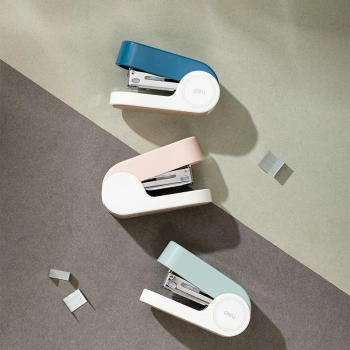 Степлер мини Deli EK203-BL EK203