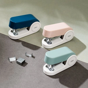 Степлер мини Deli EK203-PK EK203