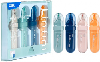 Набор текстовыделителей Deli  EU370