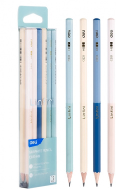 Набор карандашей ч/г Deli  EC031-HB
