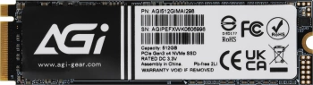 Накопитель SSD AGi PCIe 3.0 x4 512GB AGI512GIMAI298