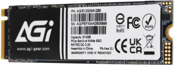 Накопитель SSD AGi PCIe 3.0 x4 512GB AGI512GIMAI298
