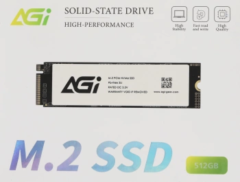 Накопитель SSD AGi PCIe 3.0 x4 512GB AGI512GIMAI298