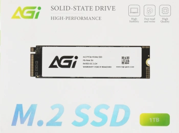 Накопитель SSD AGi PCIe 3.0 x4 1TB AGI1T0GIMAI298-CB