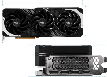 Видеокарта Palit PCI-E 4.0  RTX4070Ti SUPER GAMINGPRO OC