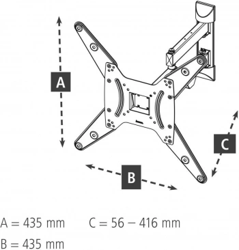 Кронштейн для телевизора Hama 00220824
