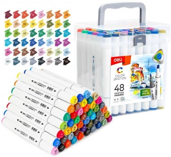 Набор маркеров для скетчинга Deli  E70803-48