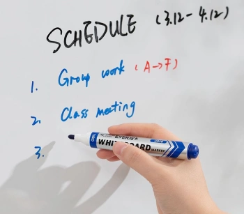 Маркер для досок Deli  EU016-BL