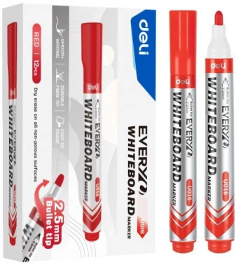 Маркер для досок Deli  EU016-RD