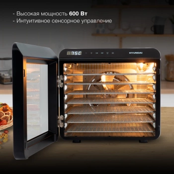 Сушка для фруктов и овощей Hyundai HYFD-8801