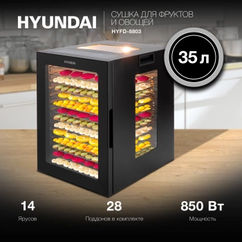 Сушка для фруктов и овощей Hyundai HYFD-8803