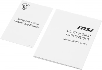 Мышь MSI Clutch GM31 Lightweight