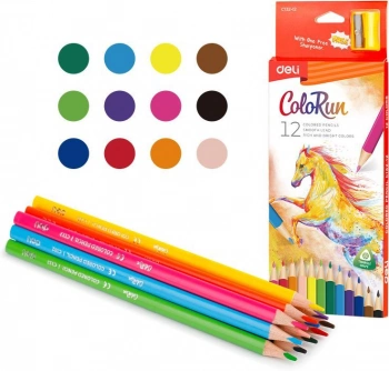 Карандаши цв. Deli  EC132-12