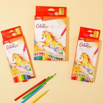Карандаши цв. Deli  EC132-12