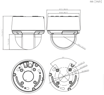 Камера видеонаблюдения IP Dahua PTZ  DH-SD4A216DB-HNY