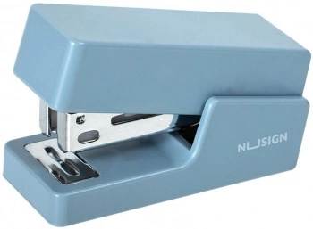 Степлер мини Deli ENS083BLUE ENS083