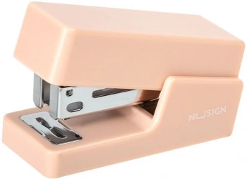Степлер мини Deli ENS083PINK ENS083