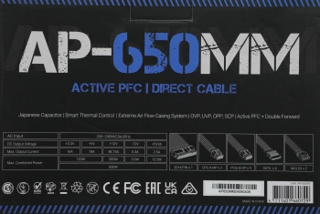 Блок питания Formula ATX 650W AP-650ММ