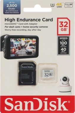Флеш карта microSDHC 32GB Sandisk  SDSQQNR-032G-GN6IA