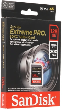 Флеш карта SDXC 128GB Sandisk  SDSDXXD-128G-GN4IN