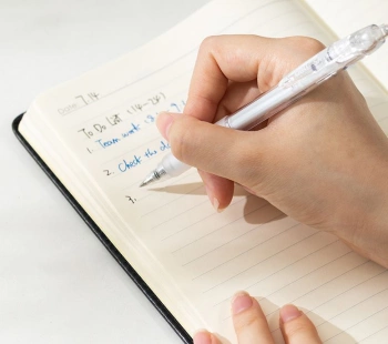 Ручка гелев. Deli Smoos EG057-BL