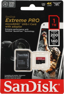 Флеш карта microSDXC 1TB Sandisk  SDSQXCD-1T00-GN6MA