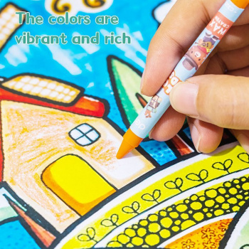 Восковые мелки Deli EC225-10