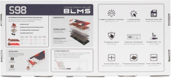 Клавиатура A4Tech Bloody S98 Sports Navy BLMS Plus