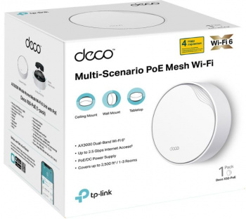 Бесшовный Mesh роутер TP-Link Deco X50-PoE(1-pack)