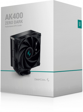 Устройство охлаждения(кулер) Deepcool AK400 Zero Dark