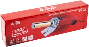 Сварочный аппарат для пластиковых труб Elitech СПТ 1000