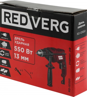 Дрель ударная RedVerg RD-ID550
