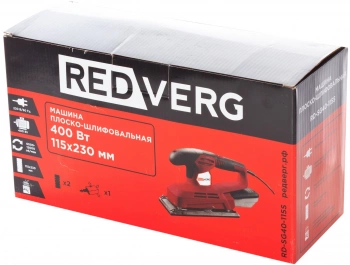 Вибро шлифовальная машина RedVerg RD-SG40-115S