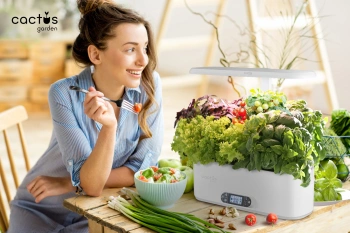 Гидропонная установка Cactus Garden 4.7л 24Вт белый (CS-SMARTPOT-11)