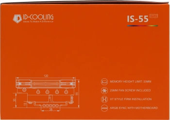 Устройство охлаждения(кулер) ID-Cooling IS-55