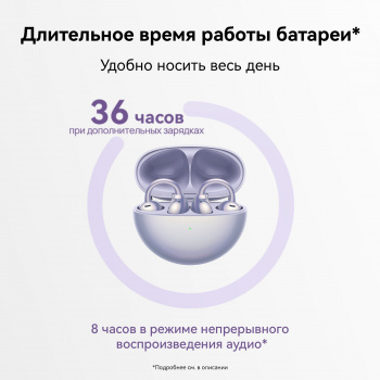 Гарнитура вкладыши Huawei FreeClip Dove-T00