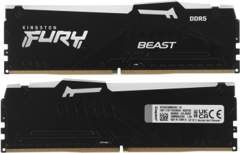 Память DDR5 2x16GB 5200MHz Kingston  KF552C36BBEAK2-32