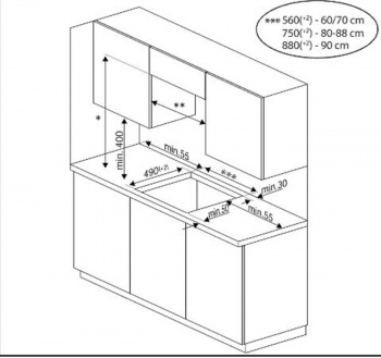 Индукционная варочная поверхность Hotpoint HS 1560B BF