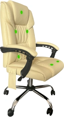 Кресло Cactus  CS-CHR-OC04M-WT с вибромассажем