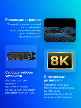 Видеокарта Palit PCI-E 4.0  PA-RTX3050 STORMX OC