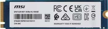 Накопитель SSD MSI PCIe 3.0 x4 500GB S78-440K160-P83 M371