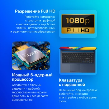 Ноутбук Asus Vivobook 15  X1504ZA-BQ1143