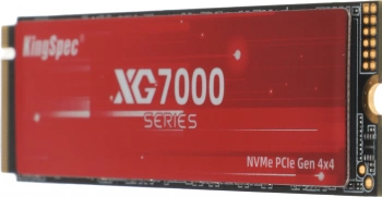 Накопитель SSD Kingspec PCIe 4.0 x4 512GB XG7000-512