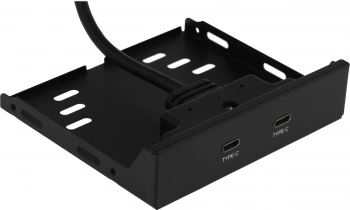 Адаптер USB 2xUSB3.1 Type-C Ret