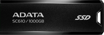 Накопитель SSD A-Data USB3.1 1TB SC610-1000G-CBK/RD SC610