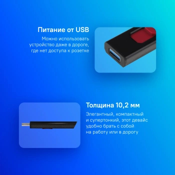 Накопитель SSD A-Data USB3.1 1TB SC610-1000G-CBK/RD SC610