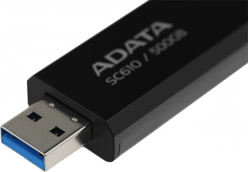 Накопитель SSD A-Data USB3.1 500GB SC610-500G-CBK/RD SC610
